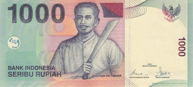 Indonesien 1000 Rupiah 2000 p141a